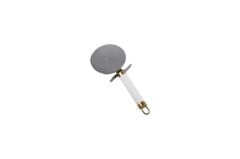 AROX BEYAZ METAL ALTIN PİZZA EL RULETİ 21,5CM