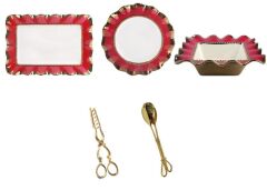 FUŞYA ALTIN 5 PARÇA SOFRA SERVİS SETİ