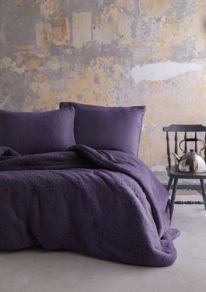 BASIC SOFTLY MÜRDÜM ÇİFT KİŞİLİK YORGAN SET