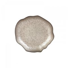 LOVIZNA GRİ DEKORATİF TABAK 38CM