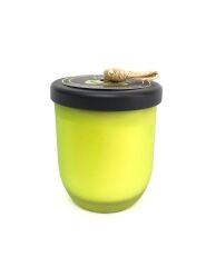 YEŞİL ARMUT KOKULU KAVANOZ MUM