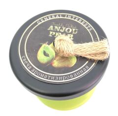 YEŞİL ARMUT KOKULU KAVANOZ MUM