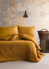 BASIC SOFTLY SAFRAN ÇİFT KİŞİLİK YORGAN SET
