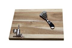SHIRAZ WINE SUNUM TAHTASI 25CM