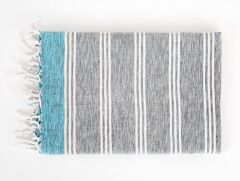 VIOLET KARA TEZGAH PEŞTEMAL GRİ 90x170CM