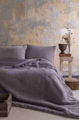 BASIC SOFTLY GRİ TEK KİŞİLİK YORGAN SET