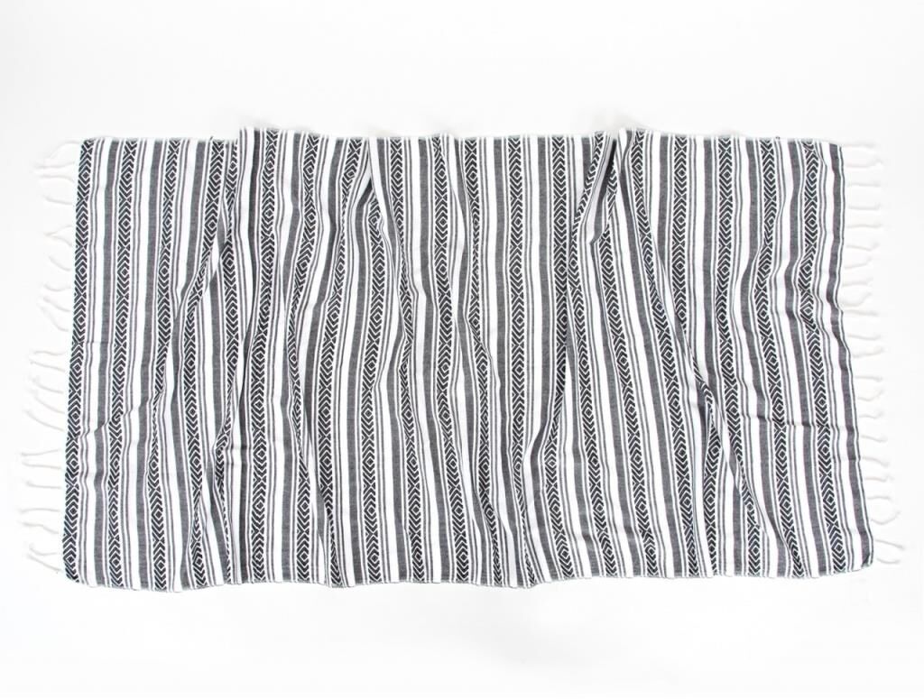 VELOVIS KARA TEZGAH PEŞTEMAL SİYAH 90x170CM