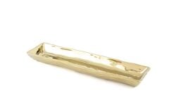 GOLD UZUN SERVİS/SUNUM TABAK 36X9CM