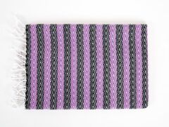 LINY KARA TEZGAH PEŞTEMAL MOR 90x170CM