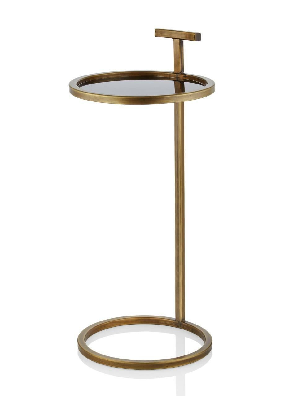 ALTIN ESKİTME YAN SEHPA 70X35CM