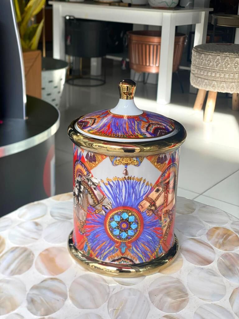 WHISPER KULPLU KAVANOZ DESEN1 13X20CM