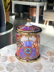 WHISPER KULPLU KAVANOZ DESEN1 13X20CM