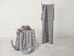 LINY KARA TEZGAH PEŞTEMAL GRİ 90x170CM