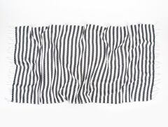 LINY KARA TEZGAH PEŞTEMAL BEYAZ 90x170CM