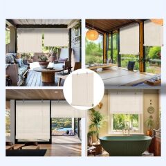 RATTAN STOR PERDE OFF WHITE 90X180CM