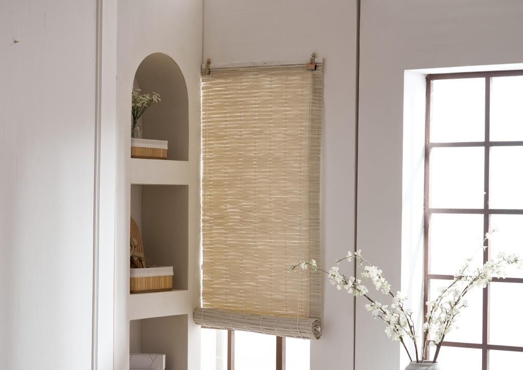 RATTAN STOR PERDE OFF WHITE 90X180CM