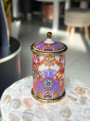 WHISPER KULPLU KAVANOZ DESEN1 13X23,5CM