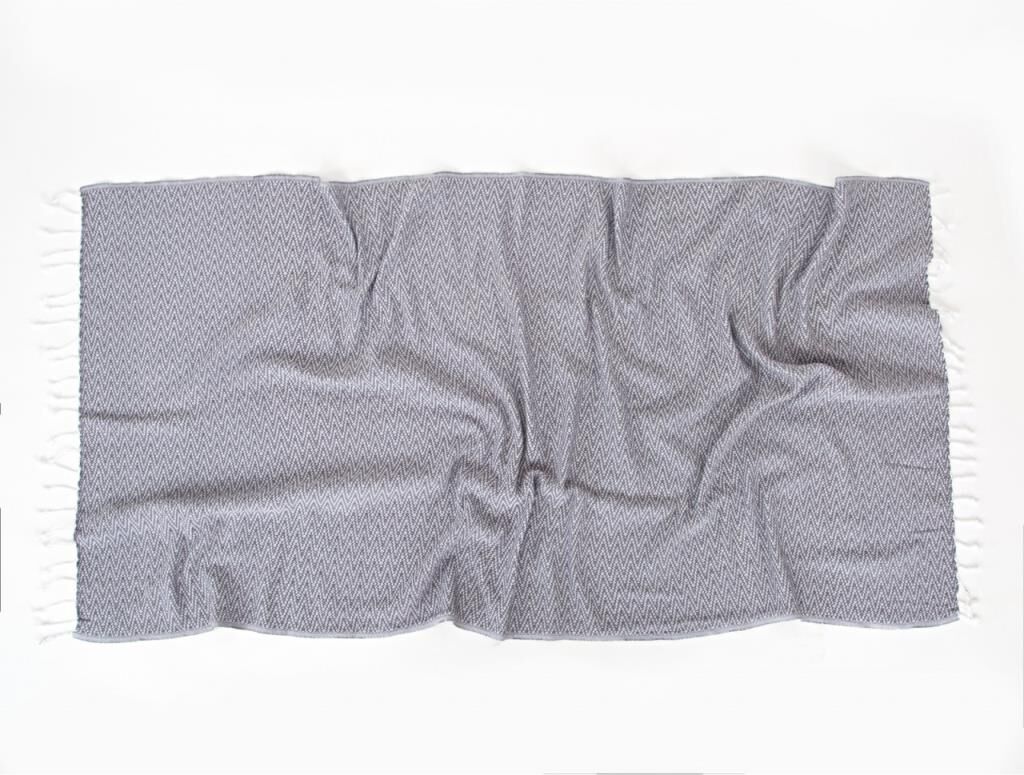 ILGIN KARA TEZGAH PEŞTEMAL GRİ 90x170CM