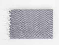 ILGIN KARA TEZGAH PEŞTEMAL GRİ 90x170CM