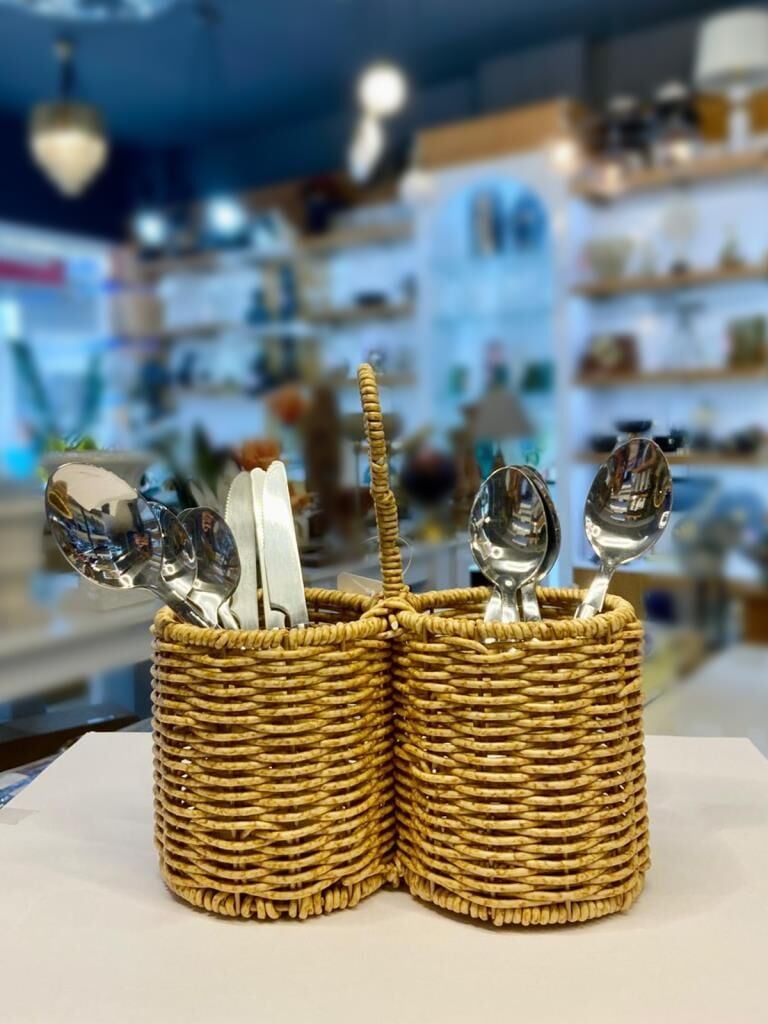 SENTETİK HASIR BÖLMELİ KAŞIKLIK/ORGANİZER