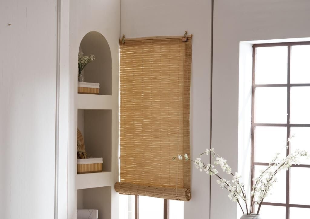 RATTAN STOR PERDE NATURAL 90X180CM