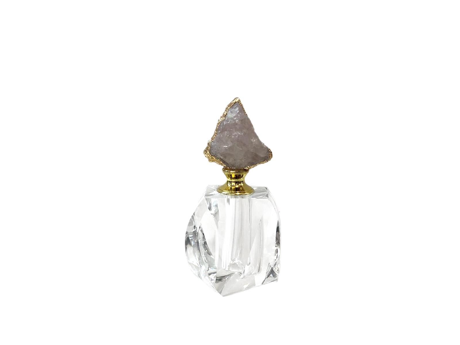 PEMBE KRİSTAL PARFÜM ŞİŞESİ DESEN1