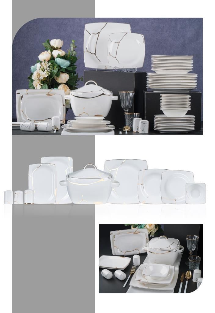 LAVINA 12 KİŞİLİK 60 PARÇA YEMEK TAKIMI