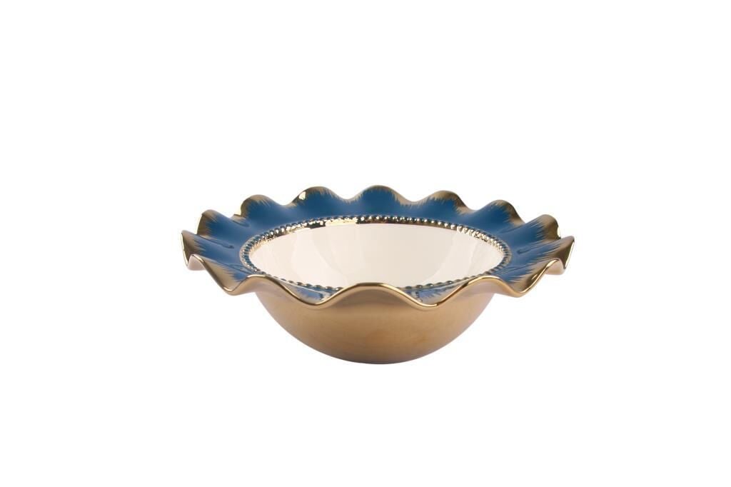 LACİVERT ALTIN AVANGARDE KASE 29CM