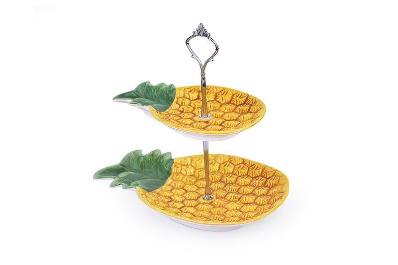 ANANAS 2 KATLI SERVİS TABAK