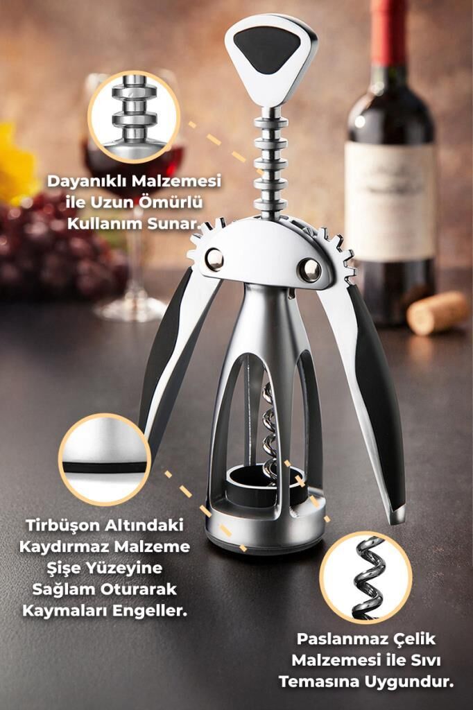 PRIMANOVA SATINE NİKEL KAPLAMA TİRBÜŞON