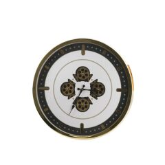 GOLD ÇARKLI DUVAR SAATİ 57CM