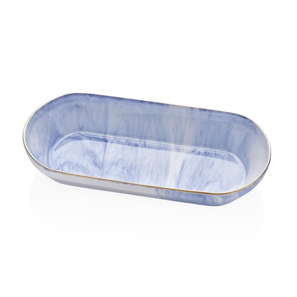 İSTANBUL BLUE WİND KAYIK TABAK 29CM