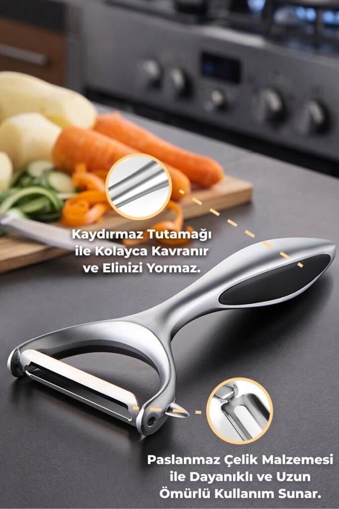 PRIMANOVA SATINE NİKEL KAPLAMA DİKEY SOYUCU