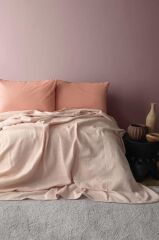 SUMMERPUNCH BLUSH %100 PAMUK ÇİFT KİŞİLİK PİKE TAKIMI