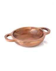 AKASYA KULPLU SUNUM TABAK/KASE 15CM