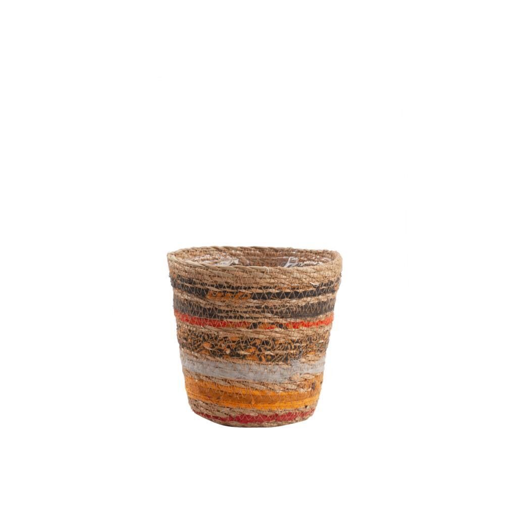 HASIR ASORTİ KONİK SEPET/SAKSI 11X15CM