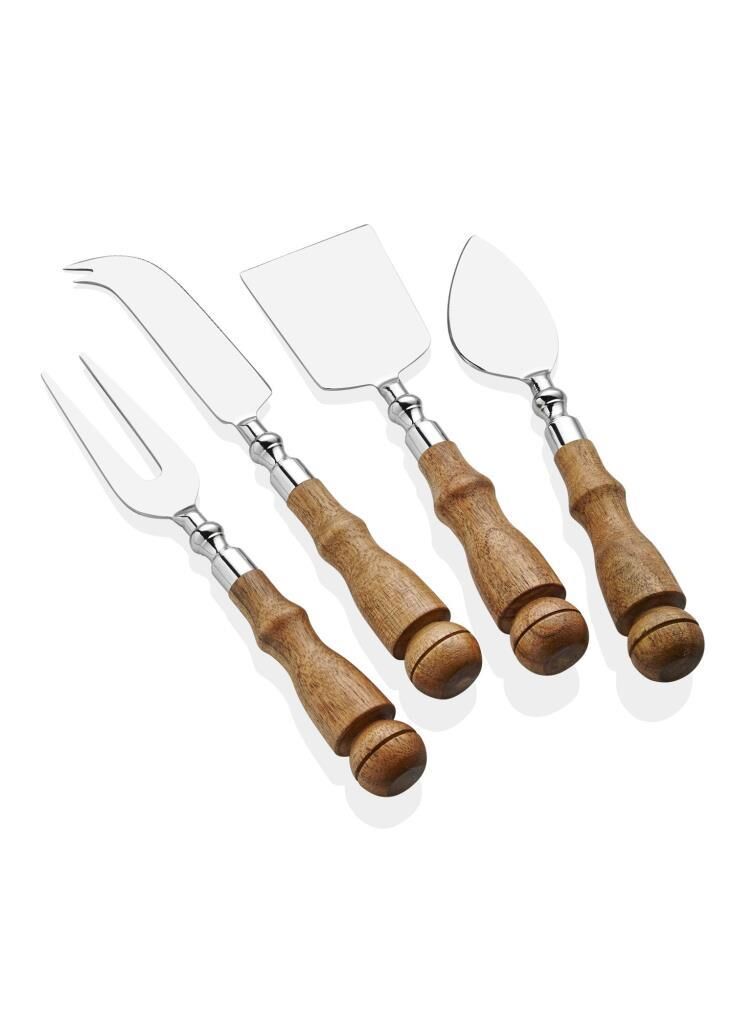 WOODY 4 PARÇA PEYNİR SERVİS SETİ