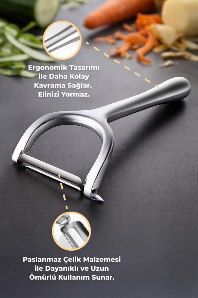 PRIMANOVA SATINE NİKEL KAPLAMA DİKEY SOYUCU