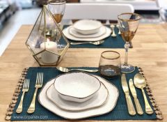 PURE SEASONS BEJ 3 PARÇA-1 KİŞİLİK YEMEK TAKIMI