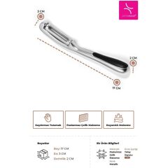 PRIMANOVA SATINE NİKEL KAPLAMA YATAY SOYUCU