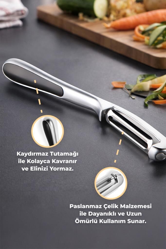 PRIMANOVA SATINE NİKEL KAPLAMA YATAY SOYUCU