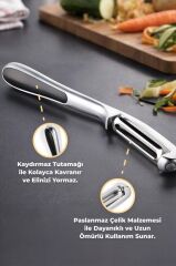 PRIMANOVA SATINE NİKEL KAPLAMA YATAY SOYUCU