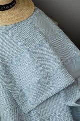 SUMMERPUNCH BLUE %100 PAMUK TEK KİŞİLİK PİKE TAKIMI