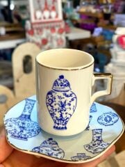 BLEU BLANC 6 KİŞİLİK TÜRK KAHVESİ FİNCANI