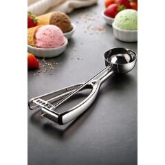 PRIMANOVA SATINE NİKEL KAPLAMA DONDURMA KAŞIĞI