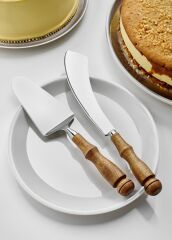 WOODY PASTA SERVİS SETİ 2 PARÇA