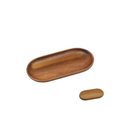 AKASYA OVAL KAYIK TABAK 23CM