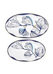 BLEU 2'Lİ OVAL SERVİS 26X29CM
