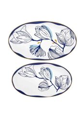 BLEU 2'Lİ OVAL SERVİS 26X29CM