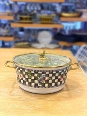 PARADISE EMAYE KIZARTMA TENCERESİ 22CM